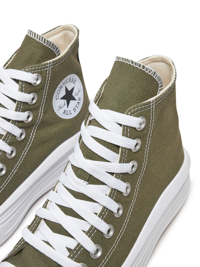 Converse Sneakers aus Stoff Converse Chuck Taylor All Star Move Platform A08295C Grün