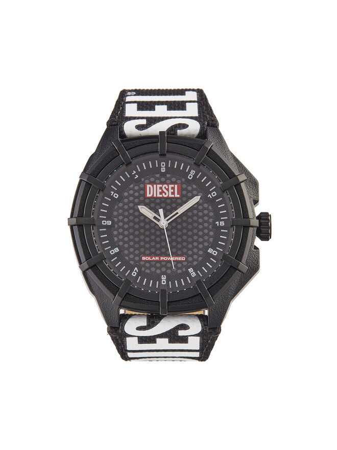 Diesel Zegarek Diesel Framed Solar DZ4654 Czarny