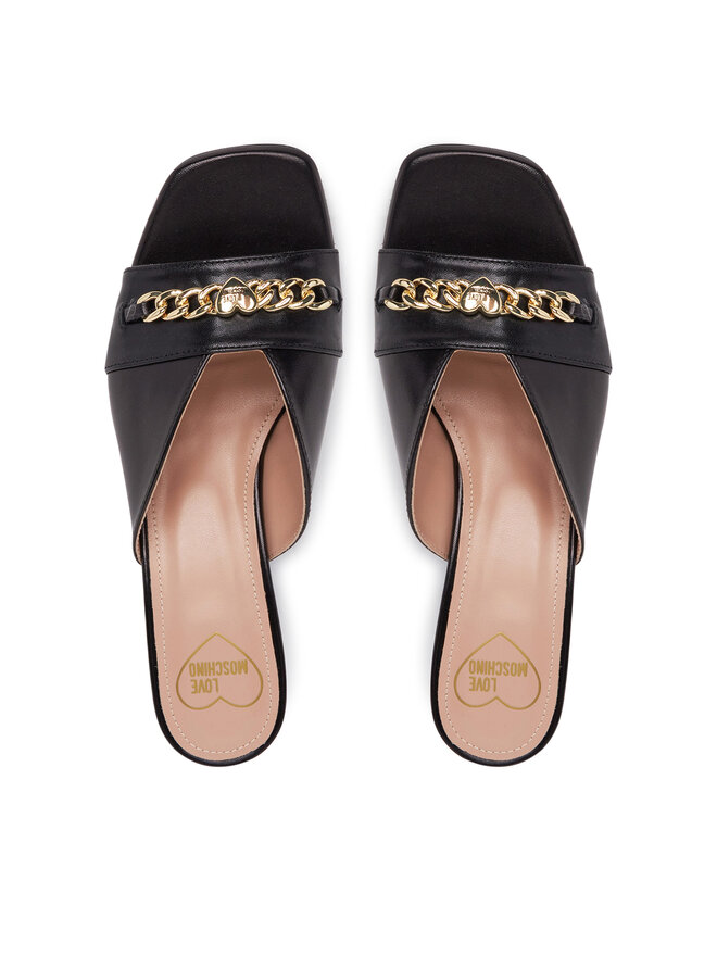 LOVE MOSCHINO Pantoletten LOVE MOSCHINO JA28475G0MIE0000 Schwarz