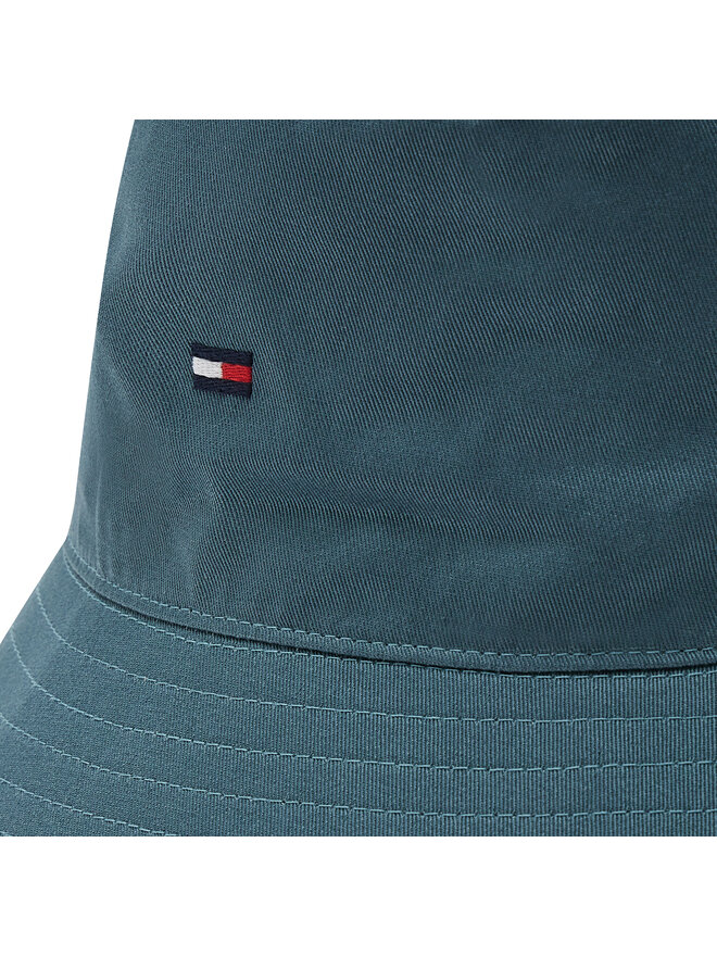 Tommy Hilfiger Kapelusz Tommy Hilfiger Essential Flag Bucket AM0AM09481 Zielony