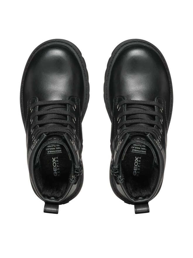 Geox Zimski škornji Geox J Shaylax Girl J46EXD 00043 C9999 S Črna