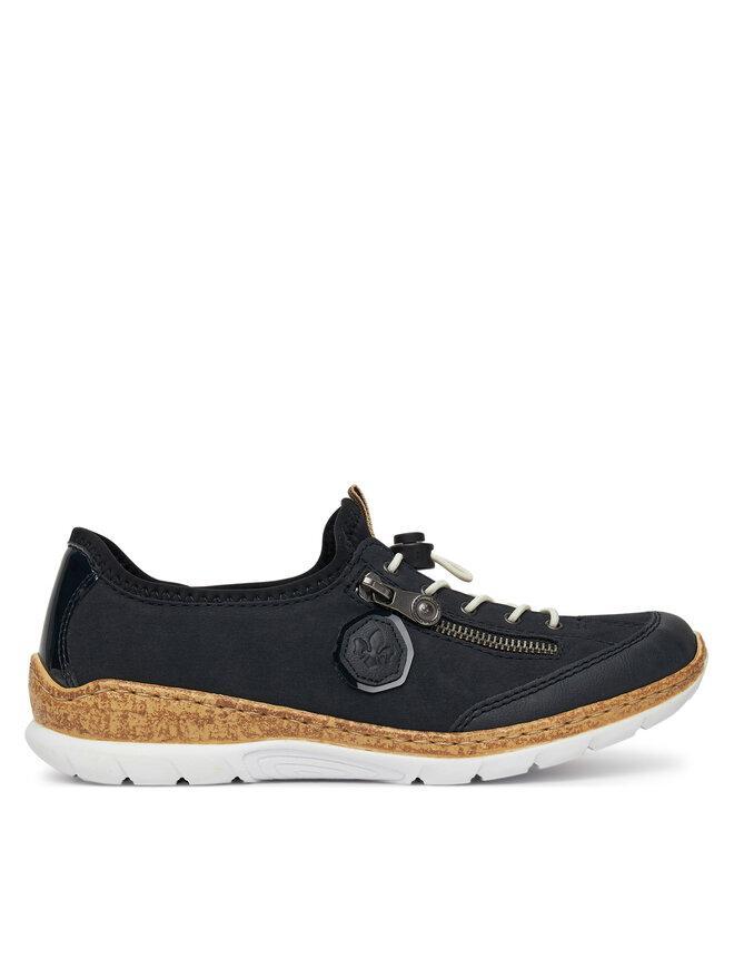 Rieker Sneakersy Rieker N4263-14 Tmavomodrá