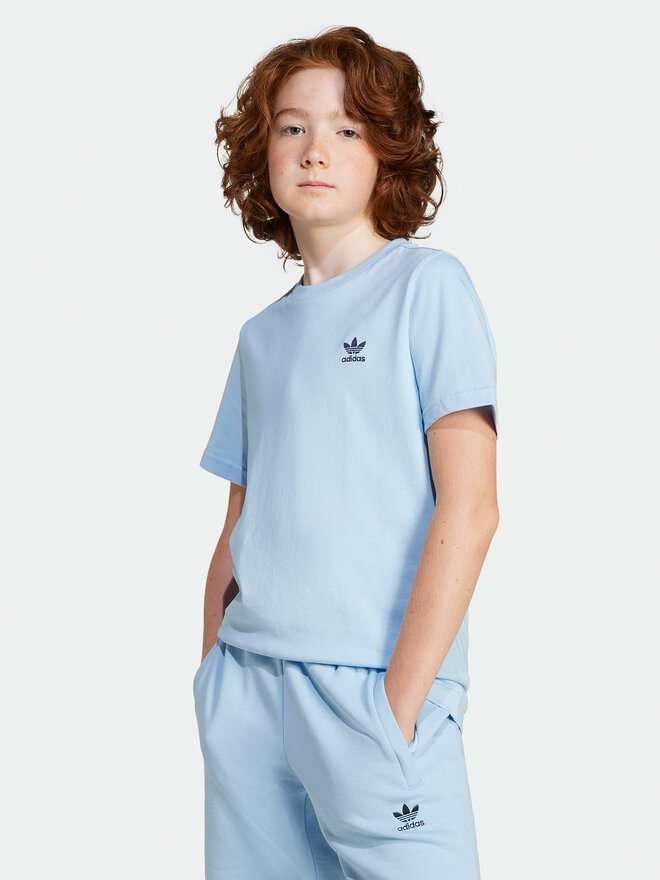 adidas adidas Marškinėliai JC8419 Žydra Regular Fit