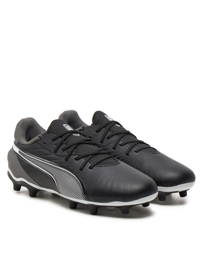 Puma Futbalové topánky Puma KING MATCH FG/AG Jr 108048 01 Čierna