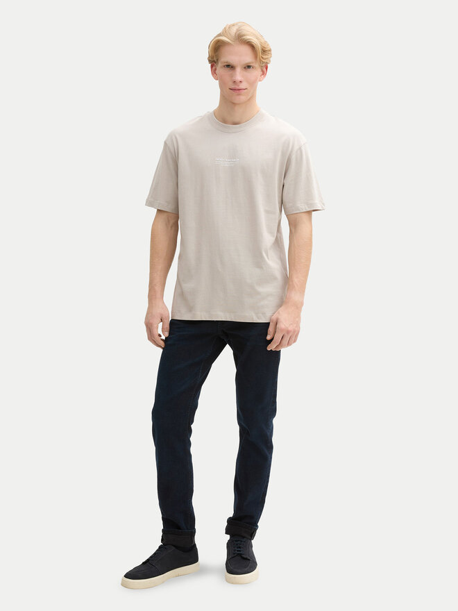 Tom Tailor Denim Tom Tailor Denim T-Shirt 1045021 Grau Relaxed Fit