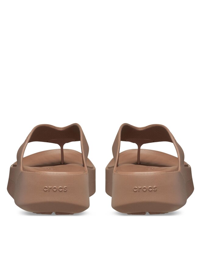 Crocs В'єтнамки Crocs Gataway Platform Flip 209410 Бежевий