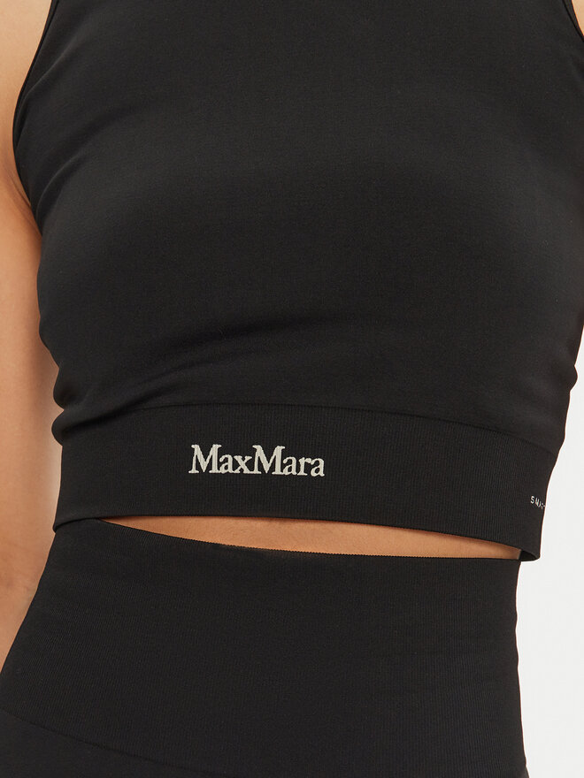 Max Mara Leisure Max Mara Leisure Felső Urago 2426366208 Fekete Slim Fit