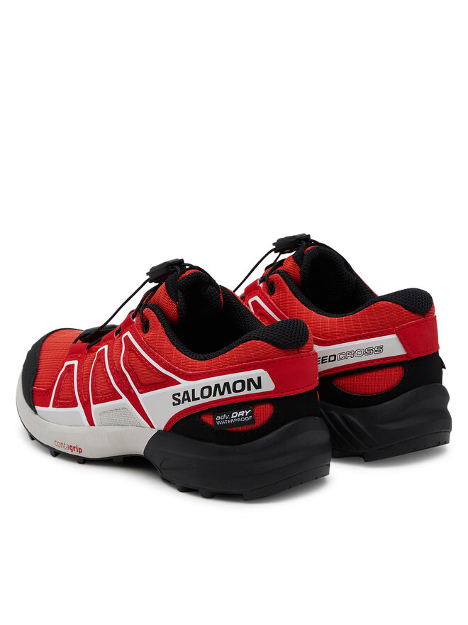 Salomon Trekingová obuv Salomon Speedcross Waterproof L47733800 Červená