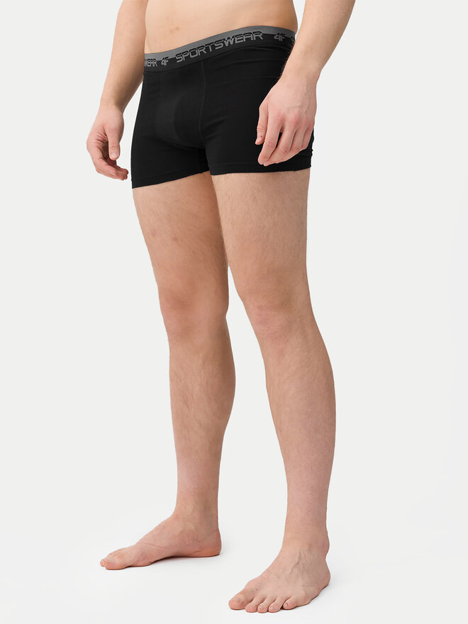 4F 4F 2er-Set Boxershorts 4FWSS24UBXSM036 Schwarz