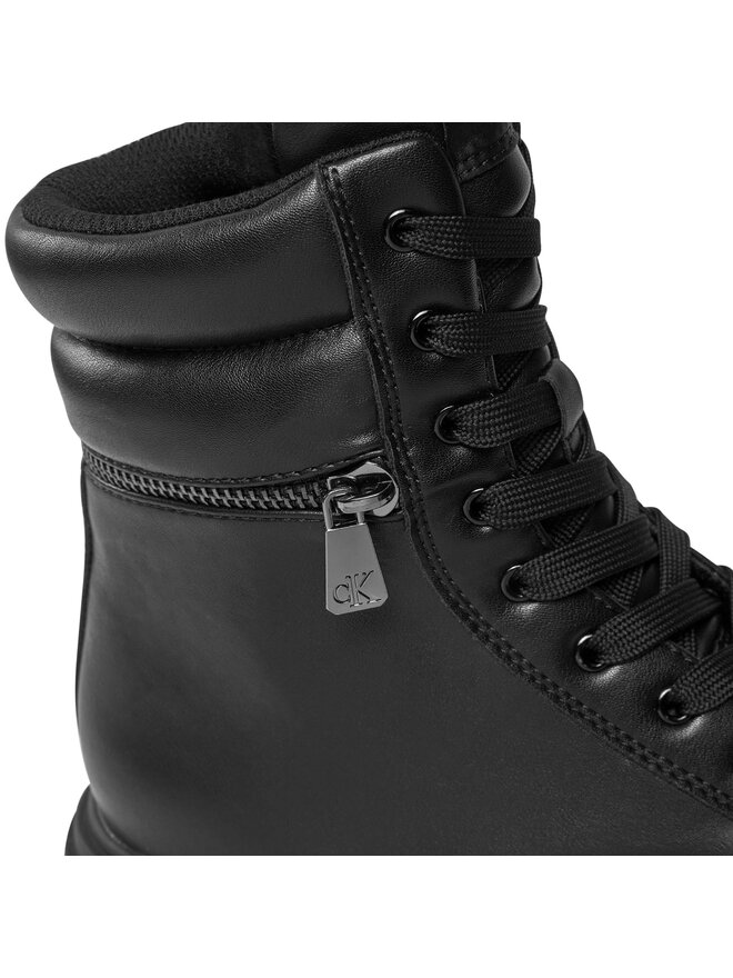 Calvin Klein Jeans Bakancs Calvin Klein Jeans Lace-Up Bootie V3A5-80687-1355 S Fekete