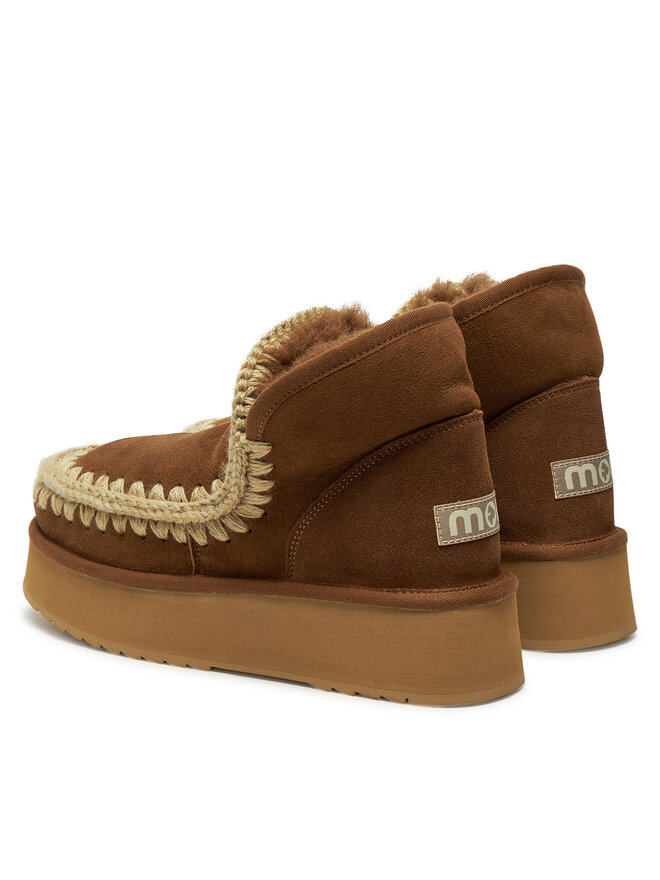 Mou Botas de nieve Mou Mini Eskimo Platform Boot FW681000A Marrón