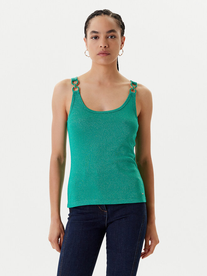 Morgan Morgan Top 251-DIDONI Grün Slim Fit