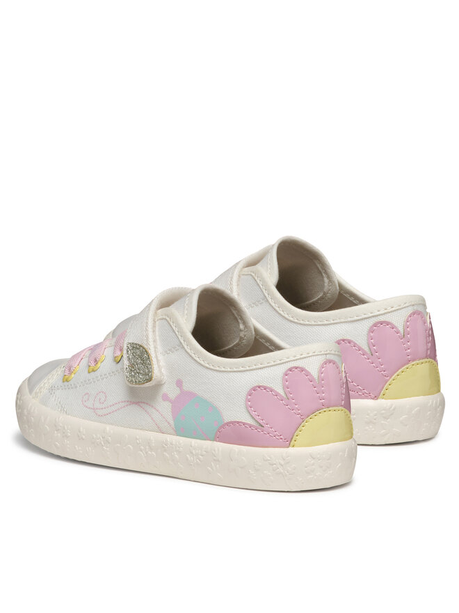 Geox Sneakers Geox J Gisli J554NC 10 C0406 D Λευκό