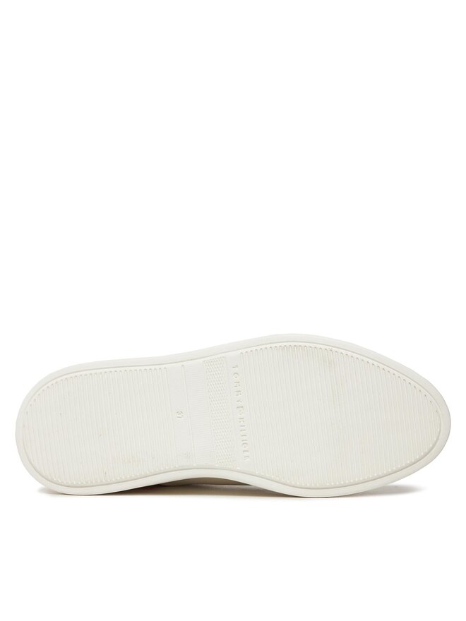 Tommy Hilfiger Sportcipők Tommy Hilfiger Pointy Court Sneaker FW0FW07460 Ekru