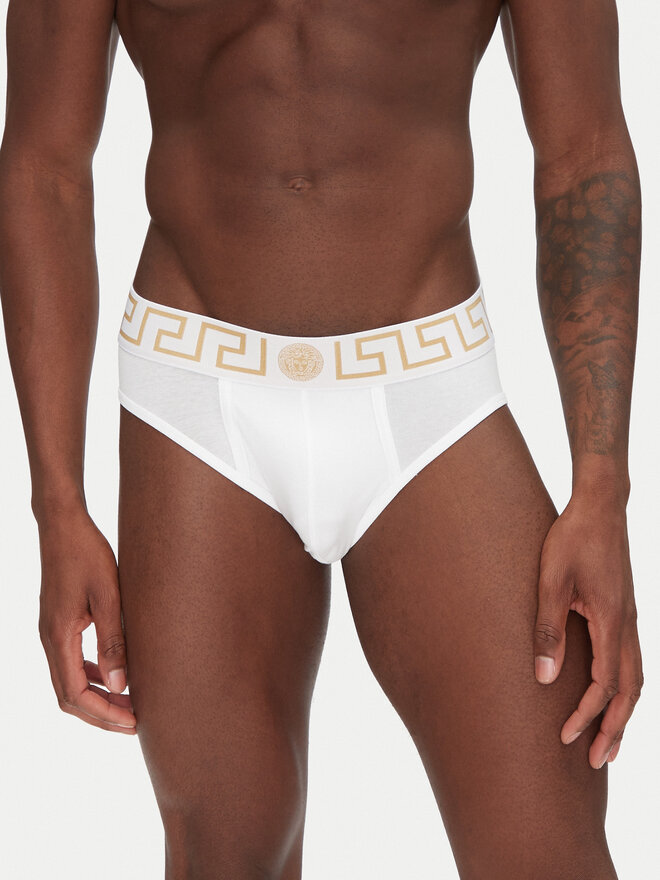 Versace Versace Σετ σλιπ 3 τμχ. AU10327 Λευκό