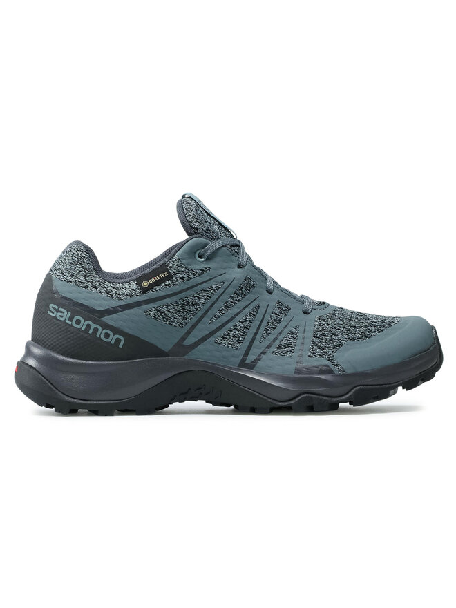 Salomon Trekingová obuv Salomon Warra Gtx W GORE-TEX 412315 20 M0 Modrá