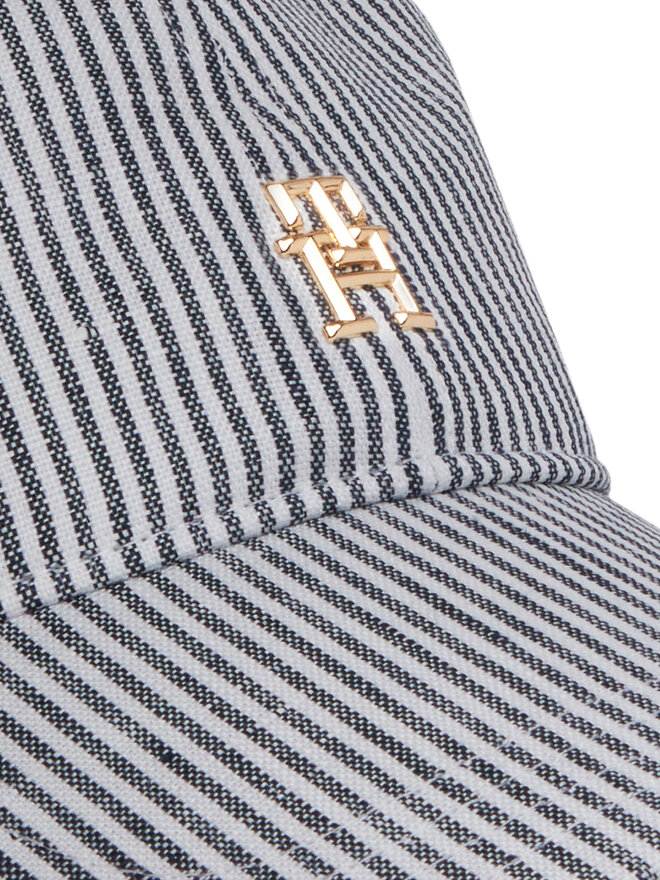 Tommy Hilfiger Šiltovka Tommy Hilfiger Premiu Beach AW0AW17141 Modrá