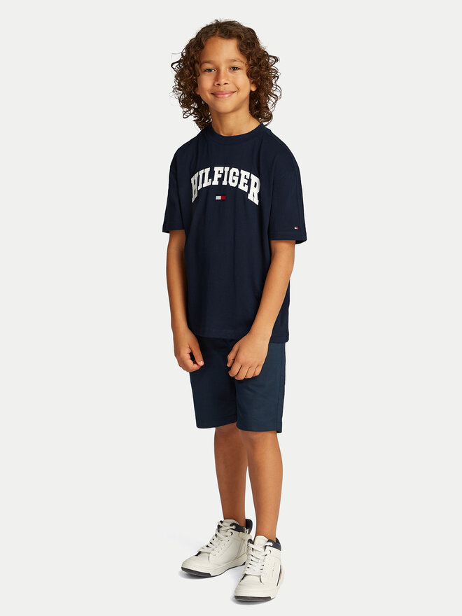 Tommy Hilfiger Tommy Hilfiger T-Shirt Varsity KB0KB09533 Dunkelblau Regular Fit