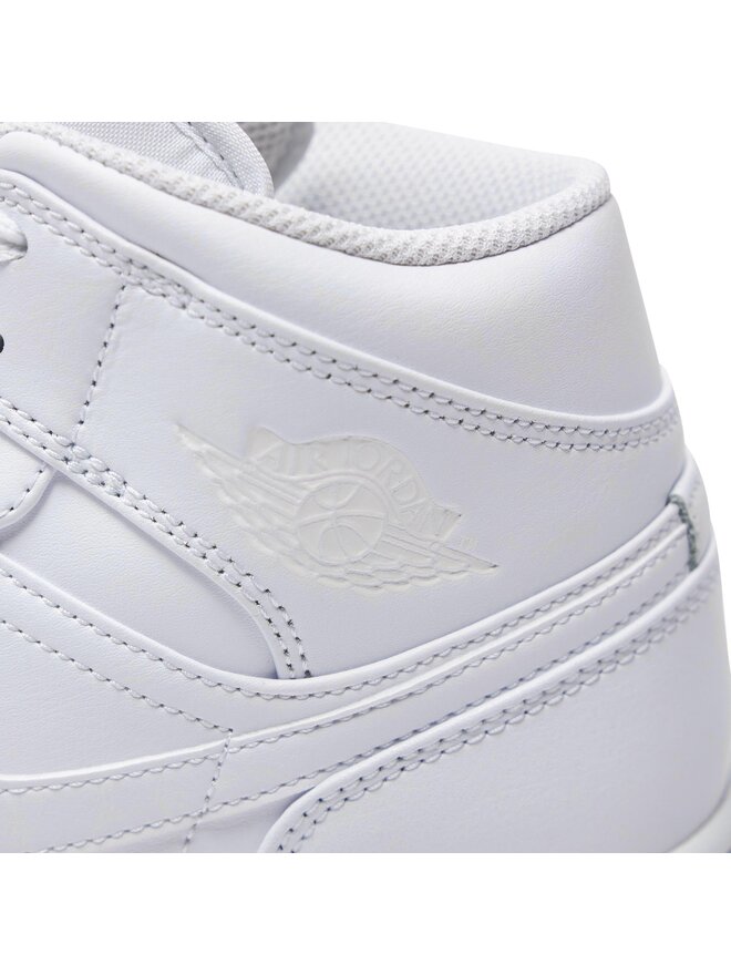 Nike Sneakersy Nike Air Jordan 1 Mid 554724 136 Biały