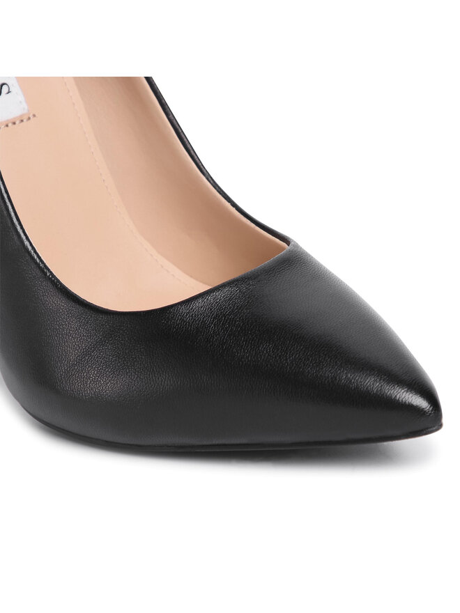 Guess Pantofi cu toc subțire Guess Edma FL7EDA LEA08 Negru