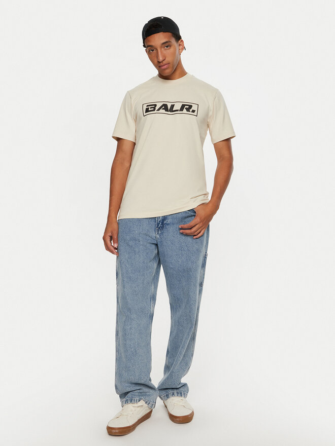 BALR. BALR. Футболка B1112.1266.911 Бежевий Regular Fit