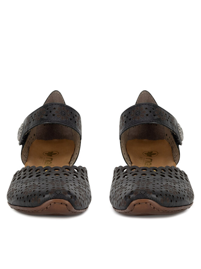 Rieker Halbschuhe Rieker 43753-00 Schwarz