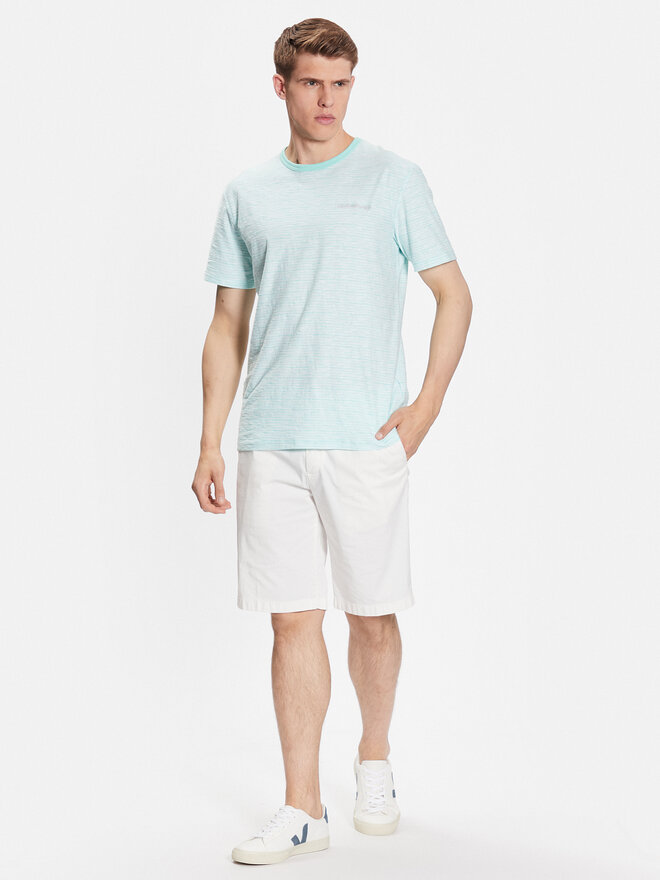 Quiksilver Quiksilver Marškinėliai Kentin EQYKT04277 Mėlyna Regular Fit