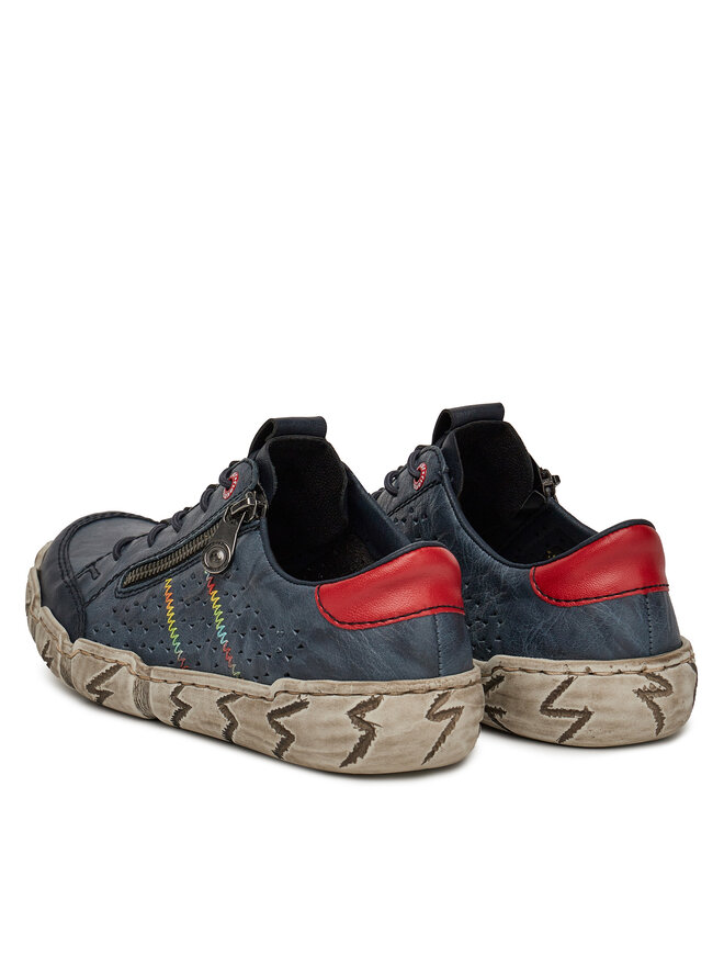 Rieker Halbschuhe Rieker L0357-12 Dunkelblau