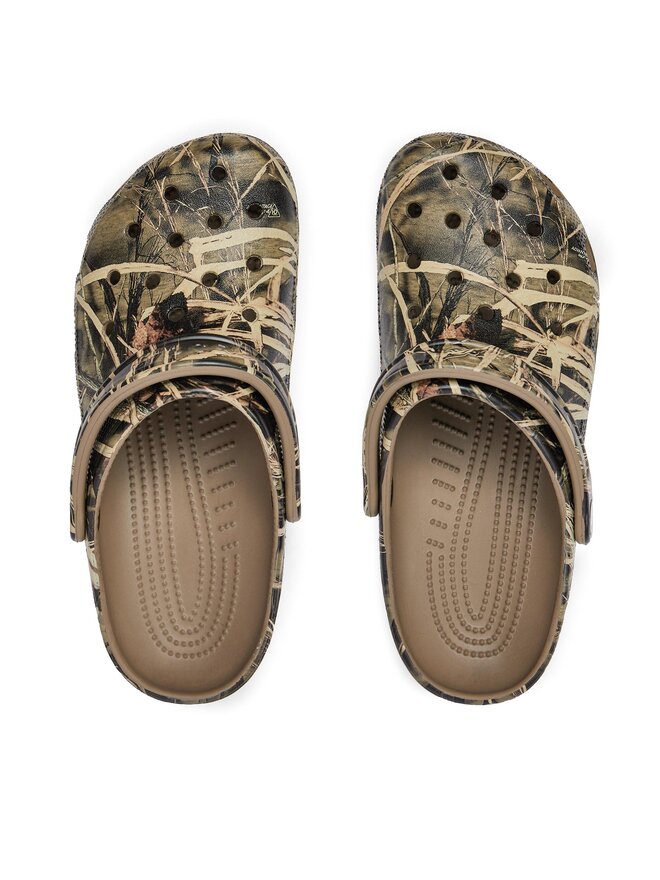 Crocs Παντόφλες Crocs Classic Realtree 12132 Πράσινο