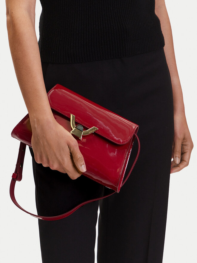 Coccinelle Handtasche Coccinelle E1 QTF 12 03 01 Dunkelrot