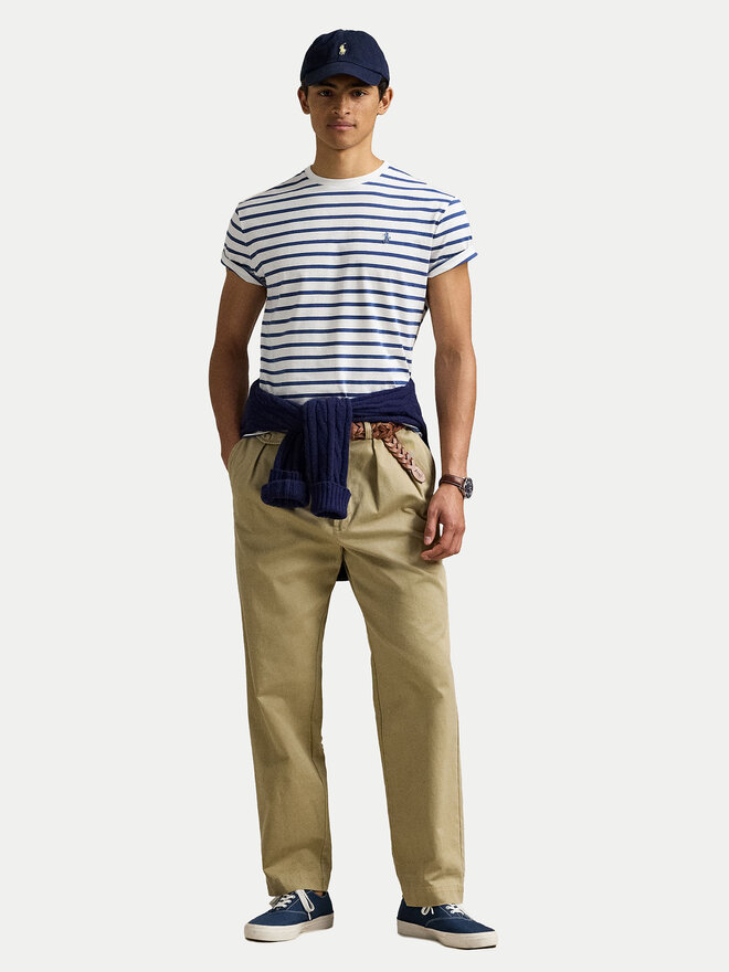 Polo Ralph Lauren Polo Ralph Lauren Футболка 710938134008 Cиній Custom Slim Fit