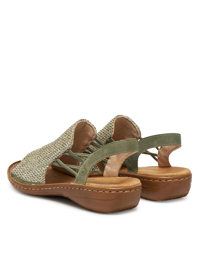 Rieker Sandalen Rieker 60843-52 Grün