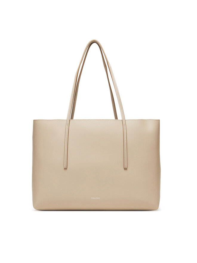 Calvin Klein Bolso Calvin Klein Foil Logo Tote W/Pouch LV04F3274G Beis