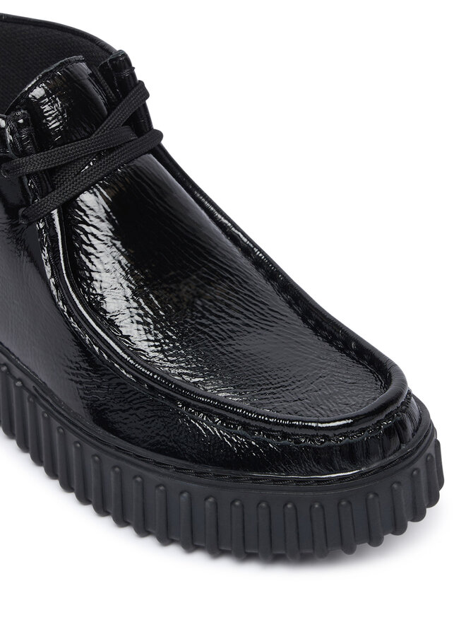 Clarks Schnürschuhe Clarks Torhill Moss 26329425 Schwarz