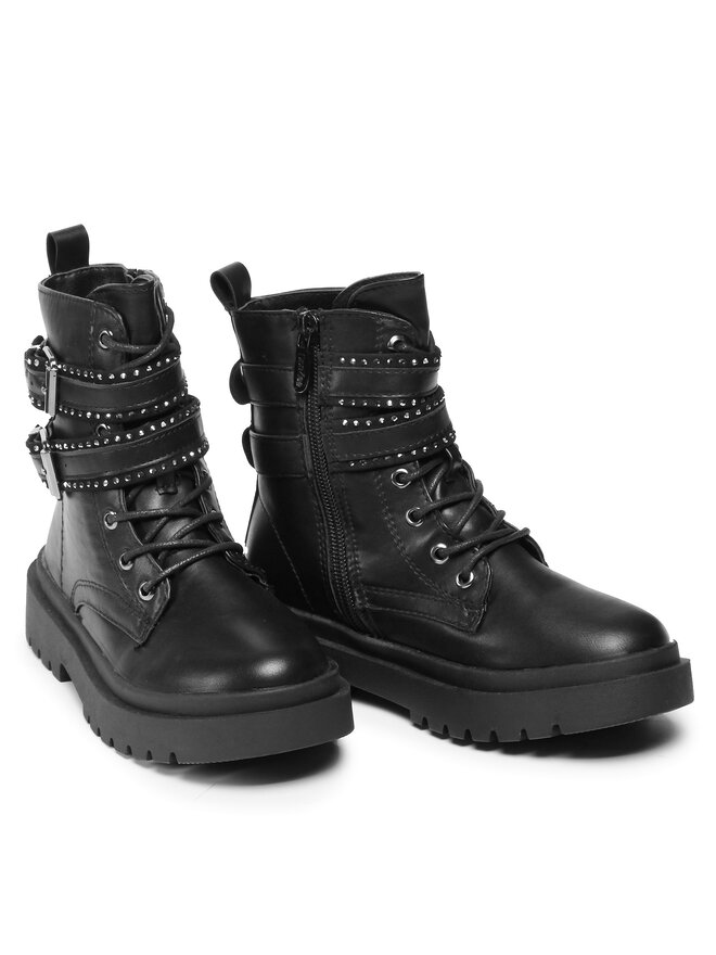 DeeZee Bakancs DeeZee CS5592-09 Fekete