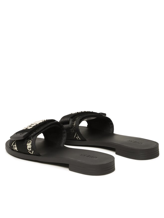 Guess Pantoletten Guess Elyze2 FL6E2L FAL19 Schwarz
