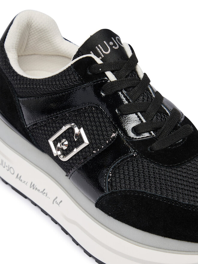 Liu Jo Sneakers Liu Jo Maxi Wonder Plus 02 BA6019 PX805 Schwarz