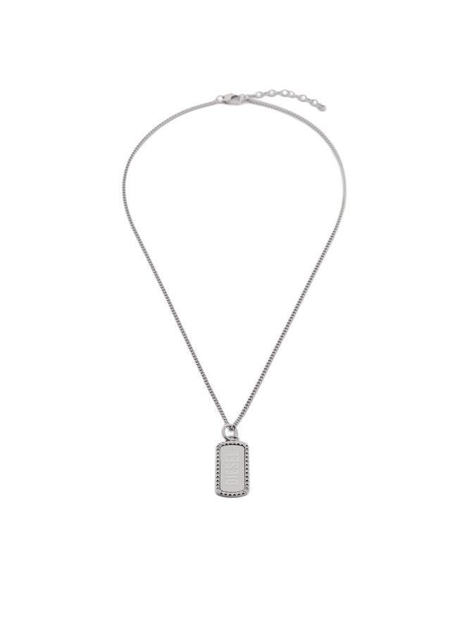 Diesel Collar Diesel DX1455040 Plata
