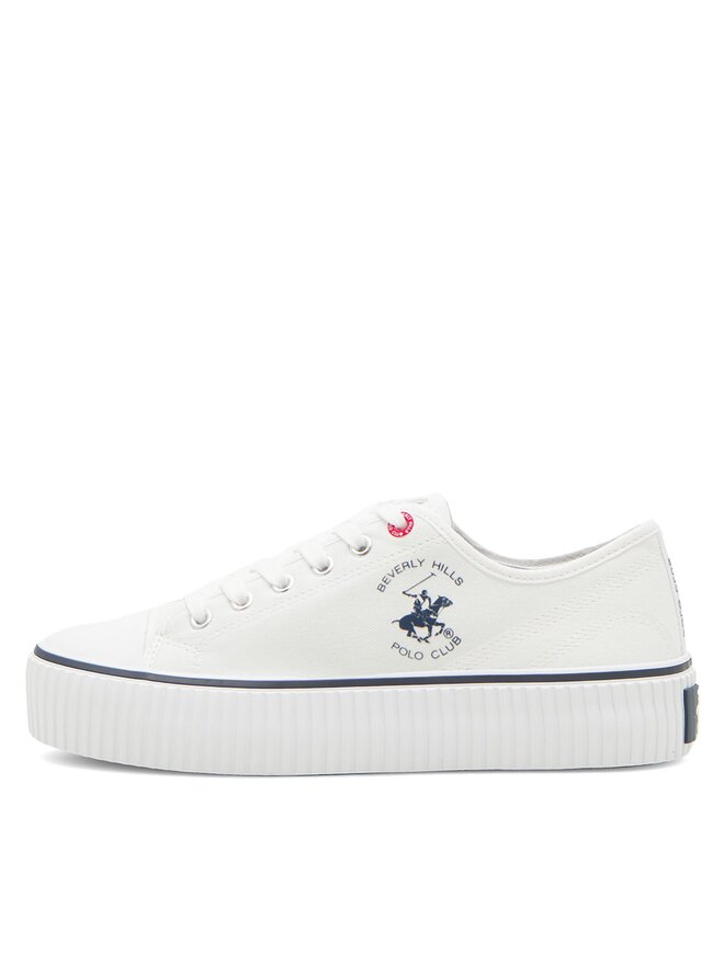 Beverly Hills Polo Club Sneakers aus Stoff Beverly Hills Polo Club W-BHPC027M Weiß