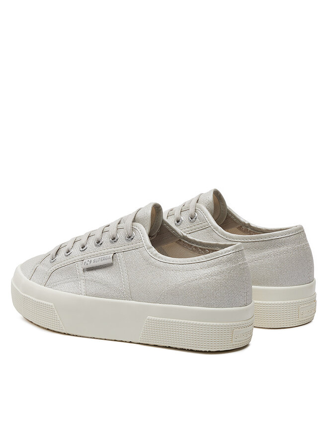 Superga Tenisky Superga Platform Pearl Matte Canv 2740 S21362W Šedá