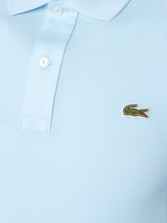 Lacoste Lacoste Polo marškinėliai PH4012 Mėlyna Slim Fit