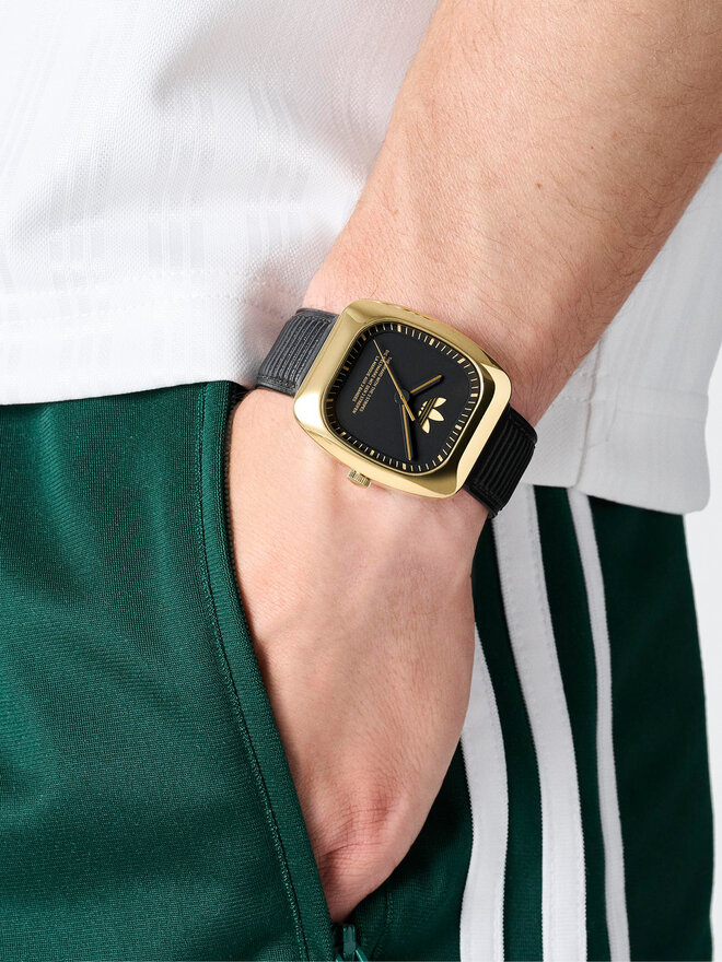 adidas Uhr adidas Retro Wave One AOSY24528 Schwarz