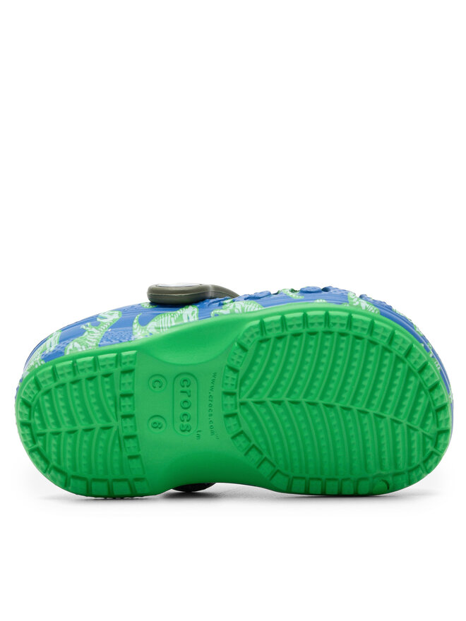 Crocs Klapki Crocs BAYA GRAPHIC CLOG T 206814-4LB Niebieski