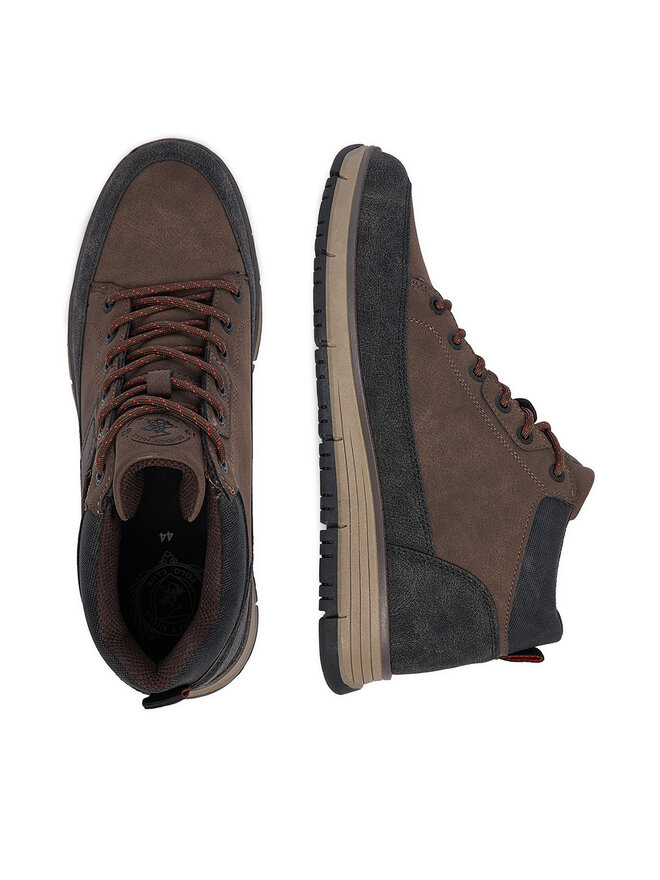 Beverly Hills Polo Club Schnürschuhe Beverly Hills Polo Club CEO-24AC595 Braun