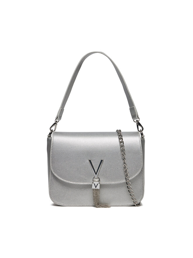 Valentino Дамска чанта Valentino Divina VBS1R404G Сребрист