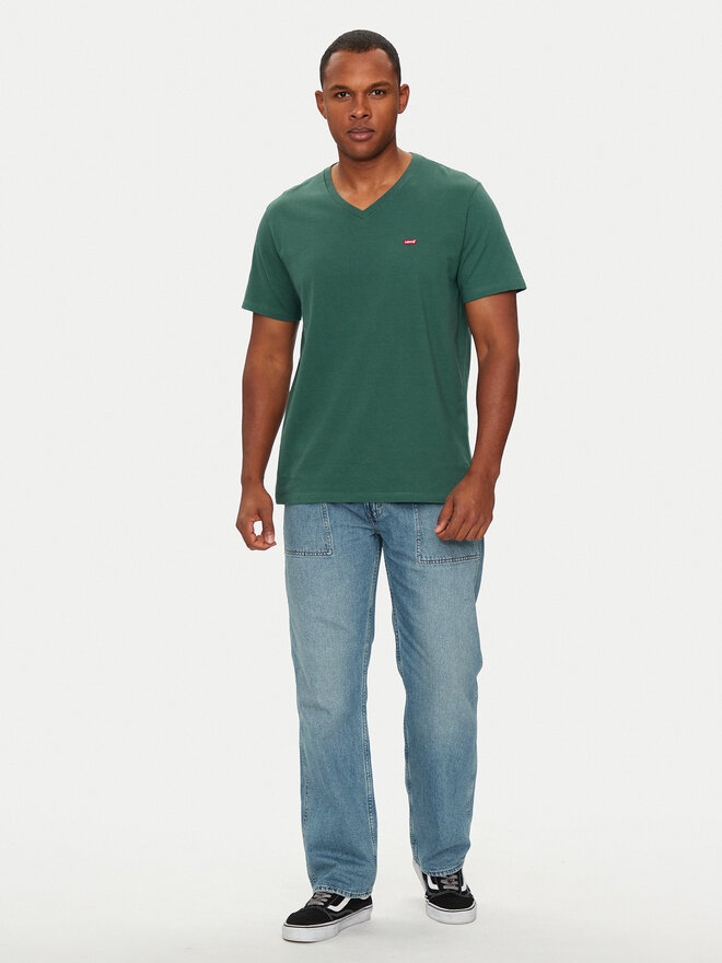 Levi's® Levi's® Marškinėliai Original Housemark 85641-0042 Žalia Regular Fit