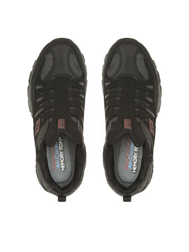 Skechers Сникърси Skechers Wonted 51866/BKCC Черен
