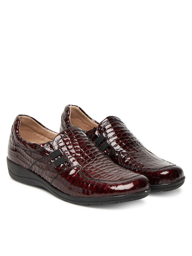 Caprice Zapatos hasta el tobillo Caprice 9-24752-45 Guinda/burdeos