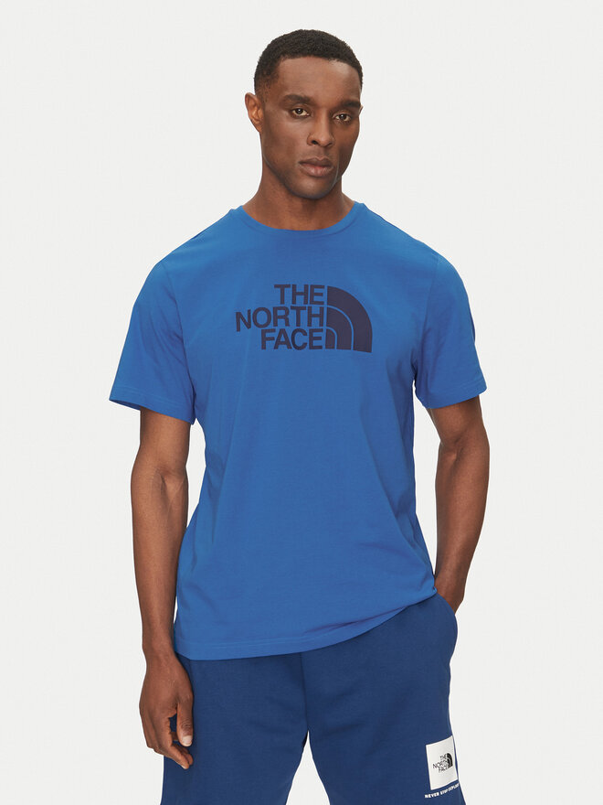 The North Face The North Face T-shirt Easy NF0A8A6C Plava Regular Fit