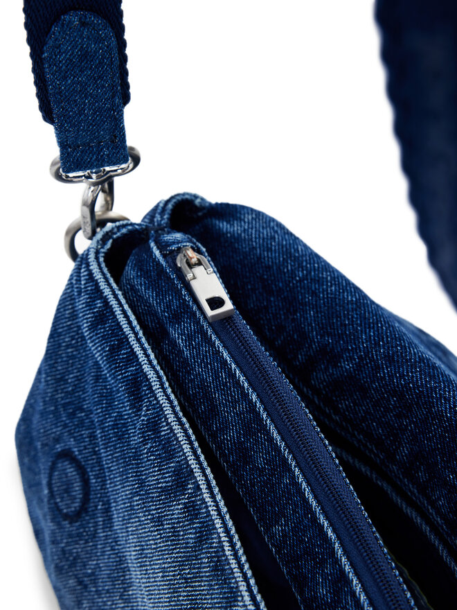 Desigual Geantă Desigual Half Logo 25SAXD23 Albastru